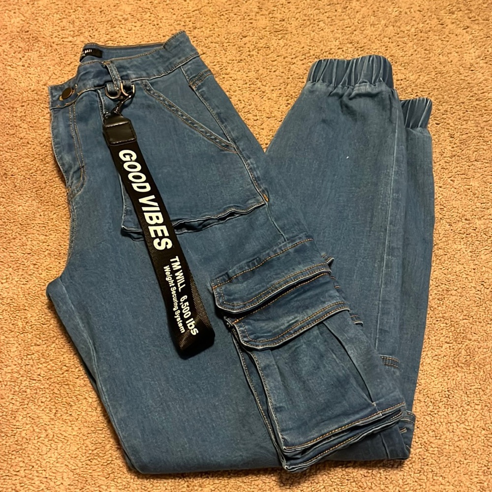 American Bazi cargo jeans NEW never work